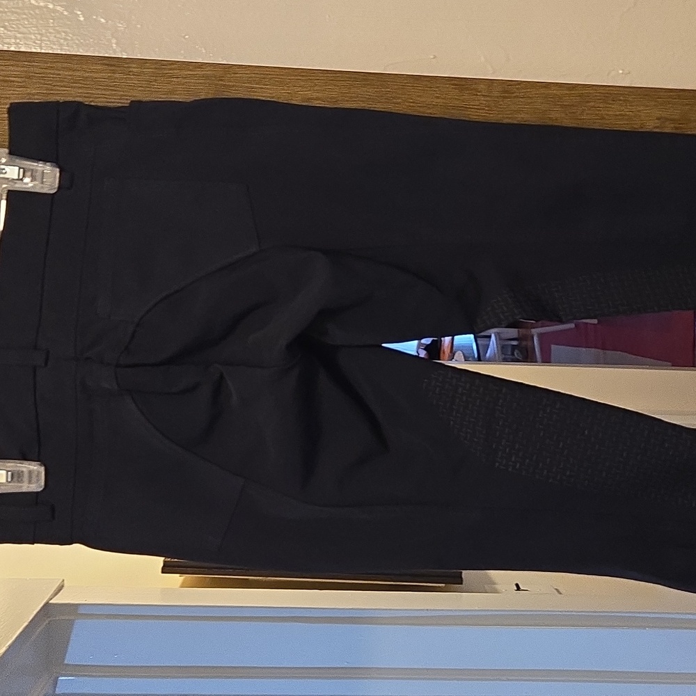 Kids Navy Riding Pants - Picture 4 of 4